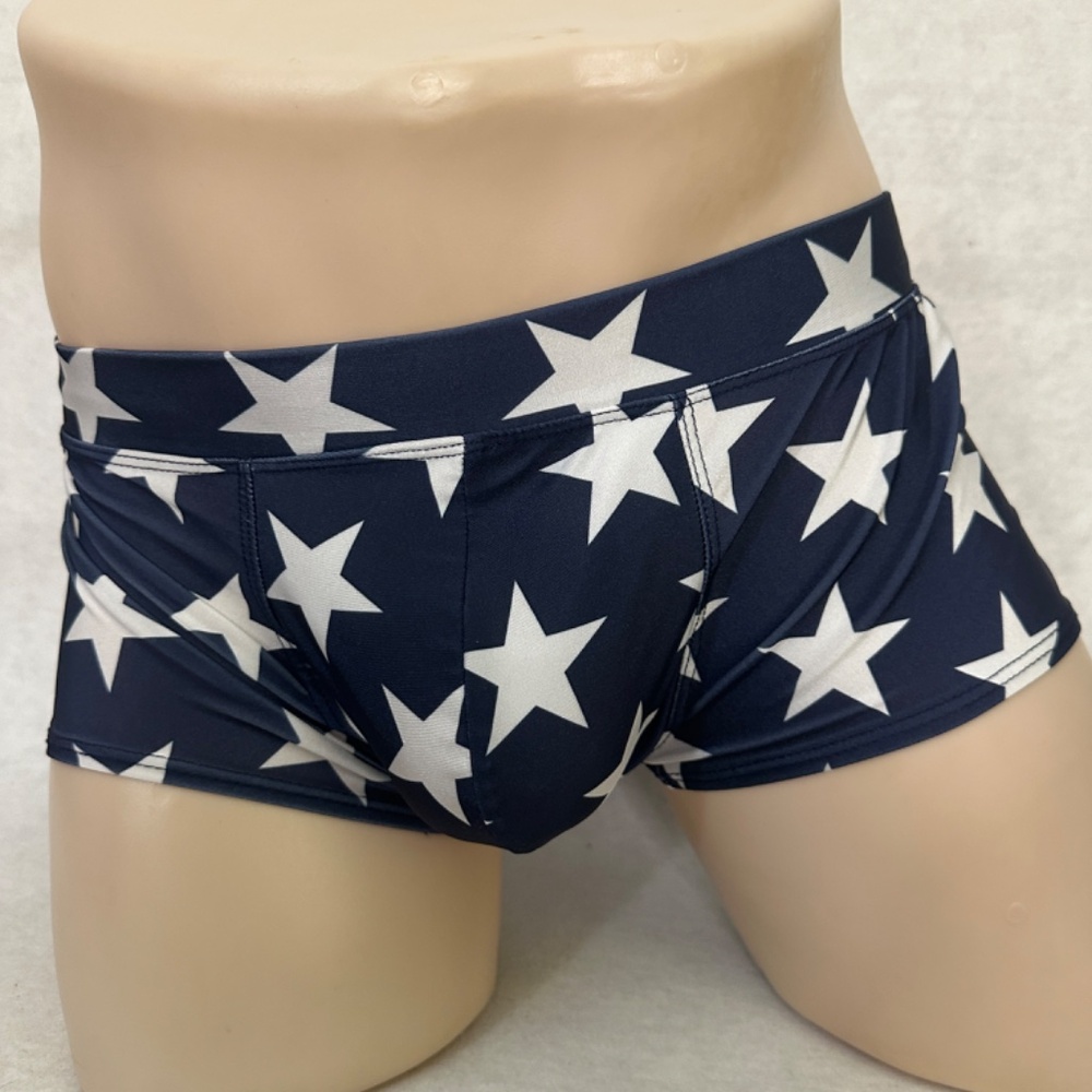 GaryM Square Cut Pouch Swim Briefs Large 32-38" waist Gently worn - Picture 4 of 4